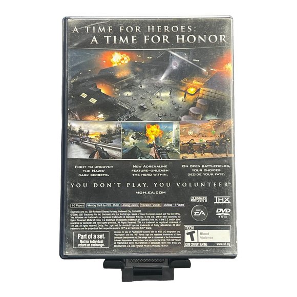 Medal of Honor: European Assault PS2 - CIB Great Condition Tested Works - Picture 2 of 3